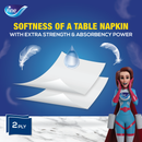 Fine, Do it All Kitchen Paper hand Towel, 1 pack of 200 sheets X 2 ply Multiuse