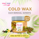 Easy Sweet Cold Wax 200 gm - Shea Butter & Vanilla