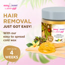 Easy Sweet Cold Wax 200 gm - Shea Butter & Vanilla