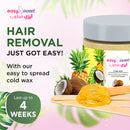 Easy Sweet Cold Wax 200 gm - Coconut & Pineapple