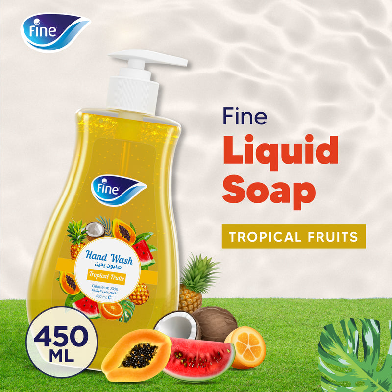 Fine Hand Wash 450 ml - Tropical Fruit
