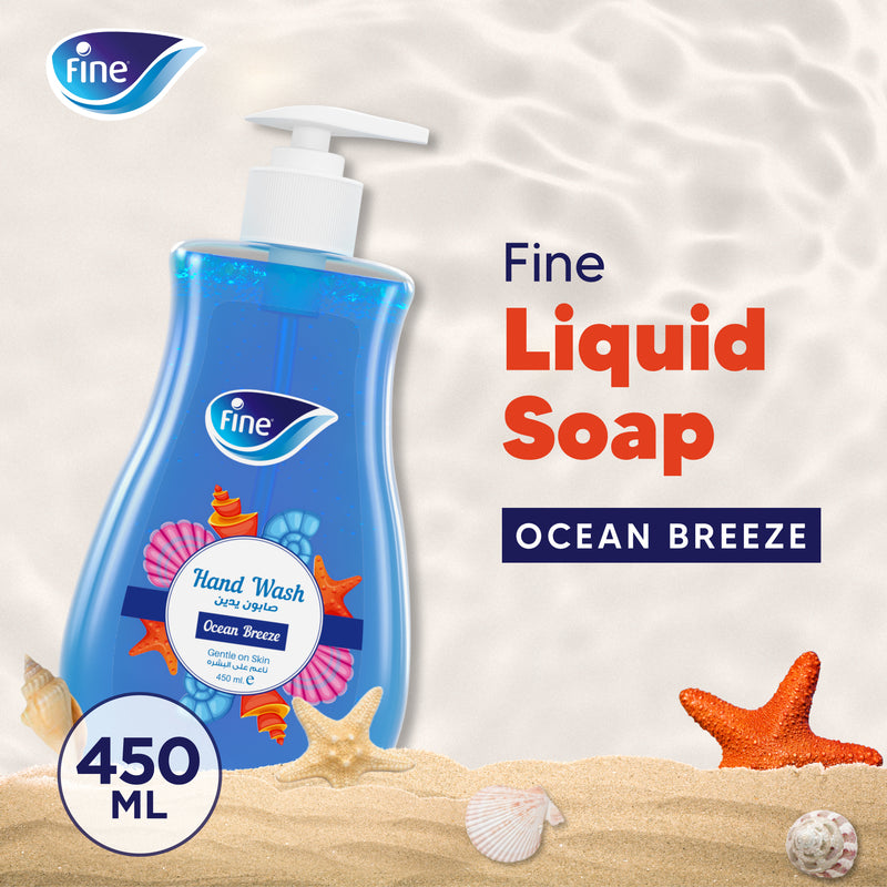 Fine Hand Wash 450 ml - Ocean Breeze