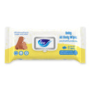 Fine Baby All Body Wipes Chamomile and Aloe Vera Essence, 72 sheets