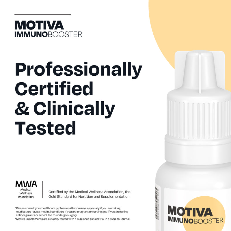 موتيفا اميونو بوستر® ، مكمل الكركمين عالي الامتصاص ، مضاد طبيعي للالتهابات ، مضاد قوي للأكسدة ، معزز للمناعة  ، زجاجة 25 مل.