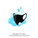 Fine Guard Comfort Adult Face Mask with virus-killing Livinguard Technology, – Size Medium