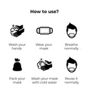 Fine Guard N95 Face Mask suitable for Adults, Pack of 1